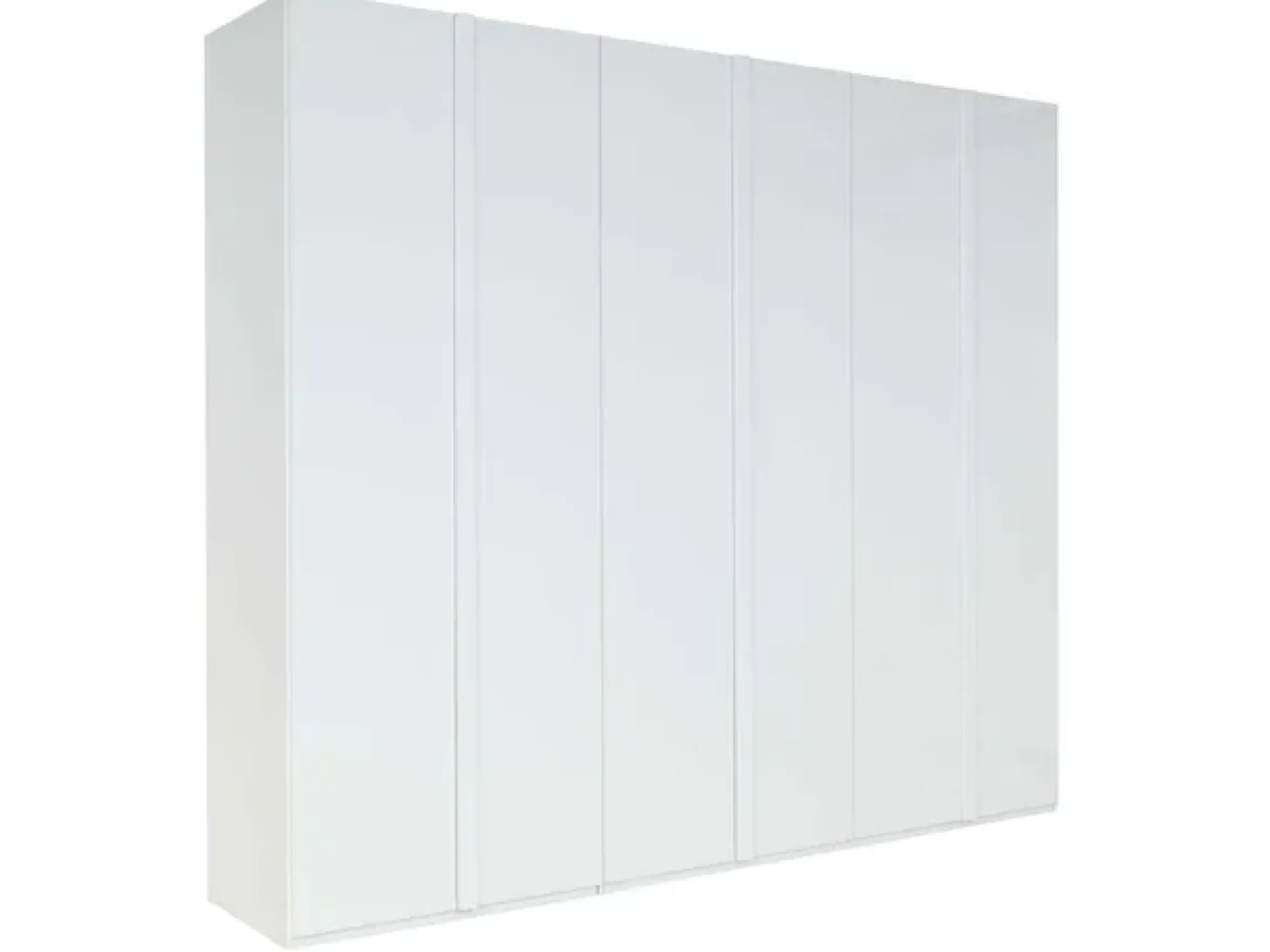 OTTO home Kleiderschrank »Kleiderschrank Maalissa mit Regalen und Kleiderstangen« Garderobe mit 6 Hochglanz-Drehtüren, BxTxH 270x59x237 cm