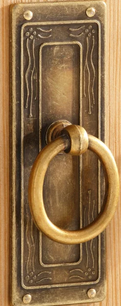 OTTO home Kleiderschrank »Madrid« 3 Breiten: 90/164/245 cmH/T ca.190/59 cm,aus massiver Kiefer, in 3 Breiten mit Spiegeltüren