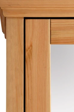 OTTO home Kleiderschrank »Madrid« 3 Breiten: 90/164/245 cmH/T ca.190/59 cm,aus massiver Kiefer, in 3 Breiten mit Spiegeltüren