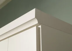 OTTO home Kleiderschrank »Mehrzweckschrank Aktenschrank Möbel Mietswohnung Schlafzimmer MARLENE« 3 verschiedene Ausstattungen BASIC/CLASSIC/PREMIUM (inkl. SOFT-CLOSE),in 3 Breiten 91/136/181 cm im Landhaus-Stil MADE IN GERMANY