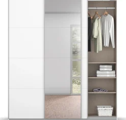 OTTO home Kleiderschrank »Mehrzweckschrank Aktenschrank Möbel Mietswohnung Schlafzimmer KOLUNA« 3 Ausstattungen BASIC/CLASSIC/PREMIUM (inkl. SOFT-CLOSE-FUNKTION),Breiten 203/271/315/360 cm Höhen 210/229 cm MADE IN GERMANY