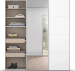 OTTO home Kleiderschrank »Mehrzweckschrank Aktenschrank Möbel Mietswohnung Schlafzimmer KOLUNA« 3 Ausstattungen BASIC/CLASSIC/PREMIUM (inkl. SOFT-CLOSE-FUNKTION),Breiten 203/271/315/360 cm Höhen 210/229 cm MADE IN GERMANY