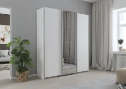 OTTO home Kleiderschrank »Mehrzweckschrank Aktenschrank Möbel Mietswohnung Schlafzimmer KOLUNA« 3 Ausstattungen BASIC/CLASSIC/PREMIUM (inkl. SOFT-CLOSE-FUNKTION),Breiten 203/271/315/360 cm Höhen 210/229 cm MADE IN GERMANY