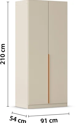 OTTO home Kleiderschrank »Mehrzweckschrank Aktenschrank Möbel Mietswohnung Garderobe AGORDO« durchdachte Innenausstattung kleine und große Räume MADE IN GERMANY