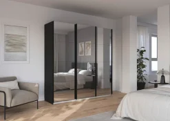 OTTO home Kleiderschrank »Mehrzweckschrank Aktenschrank Möbel Mietswohnung Schlafzimmer OTELI« 3 Ausstattungen BASIC/CLASSIC/PREMIUM (inkl. SOFT-CLOSE-FUNKTION),Breiten 203/271/315/360 cm Höhen 210/229 cm MADE IN GERMANY