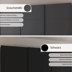OTTO home Kleiderschrank »Mehrzweckschrank Aktenschrank Möbel Mietswohnung Schlafzimmer OTELI« 3 Ausstattungen BASIC/CLASSIC/PREMIUM (inkl. SOFT-CLOSE-FUNKTION),Breiten 203/271/315/360 cm Höhen 210/229 cm MADE IN GERMANY