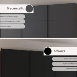 OTTO home Kleiderschrank »Mehrzweckschrank Aktenschrank Möbel Mietswohnung TOPSELLER OTELI« 3 Ausstattungen BASIC/CLASSIC/PREMIUM (inkl. SOFT-CLOSE-FUNKTION),Breiten 203/271/315/360 cm Höhen 210/229 cm MADE IN GERMANY
