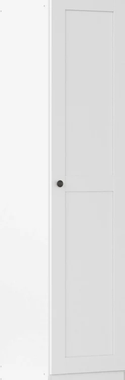 OTTO home Kleiderschrank »Mehrzweckschrank Aktenschrank Möbel Mietswohnung Schlafzimmer YLVA« Breiten: 90/135/180 cm, Höhe 197 cm,skandinavischer Style mit Rahmenfront und Knopfgriffen MADE IN GERMANY