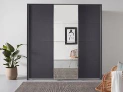 OTTO home Kleiderschrank »Mehrzweckschrank Aktenschrank Möbel Mietswohnung Schlafzimmer OTELI« Breiten 211/278/323/368 cm Höhen 214/233 cm,inkl. Passepartout optional mit Beleuchtung MADE IN GERMANY