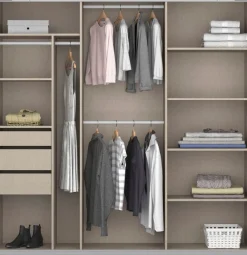 OTTO home Kleiderschrank »Mehrzweckschrank Aktenschrank Möbel Mietswohnung Schlafzimmer OTELI« Breiten 211/278/323/368 cm Höhen 214/233 cm,inkl. Passepartout optional mit Beleuchtung MADE IN GERMANY
