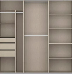 OTTO home Kleiderschrank »Mehrzweckschrank Aktenschrank Möbel Mietswohnung Schlafzimmer OTELI« Breiten 211/278/323/368 cm Höhen 214/233 cm,inkl. Passepartout optional mit Beleuchtung MADE IN GERMANY