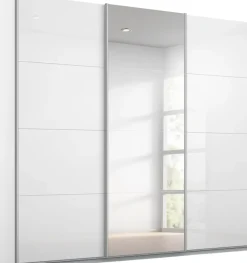 OTTO home Kleiderschrank »Mehrzweckschrank Aktenschrank Möbel Mietswohnung Schlafzimmer KOLUNA« 3 Ausstattungen BASIC/CLASSIC/PREMIUM (inkl. SOFT-CLOSE-FUNKTION),Breiten 203/271/315/360cm Höhen 210/229 Hochglanzfront MADE IN GERMANY