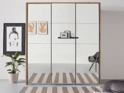 OTTO home Kleiderschrank »Mehrzweckschrank Aktenschrank Möbel Mietswohnung Schlafzimmer OTELI« Breiten 211/278/323/368 cm Höhen 214/233 cm,inkl. Passepartout optional mit Beleuchtung MADE IN GERMANY