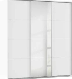 OTTO home Kleiderschrank »Mehrzweckschrank Aktenschrank Möbel Mietswohnung Schlafzimmer CORTONA« erhältlich in Breite 211/278/323/368 cm, Höhe: 214/233 cm,inkl. Passepartout und Zubehör, optionale Beleuchtung MADE IN GERMANY