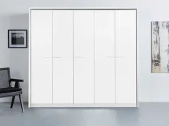 OTTO home Kleiderschrank »Mehrzweckschrank Aktenschrank Möbel Mietswohnung Schlafzimmer OTELI« erhältlich in Breiten 230/275 cm inkl. Innenschubladen und extra Böden,inkl. Passepartout optional mit Beleuchtung MADE IN GERMANY