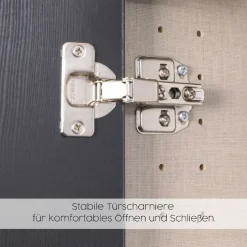 OTTO home Kleiderschrank »Mehrzweckschrank Aktenschrank Möbel Mietswohnung Schlafzimmer OTELI« erhältlich in Breiten 230/275 cm inkl. Innenschubladen und extra Böden,inkl. Passepartout optional mit Beleuchtung MADE IN GERMANY
