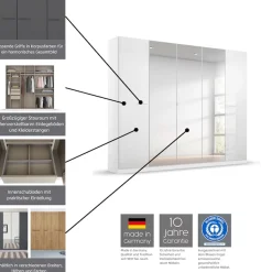 OTTO home Kleiderschrank »Mehrzweckschrank Aktenschrank Möbel Mietswohnung Schlafzimmer OTELI« erhältlich in Breiten 230/275 cm inkl. Innenschubladen und extra Böden,inkl. Passepartout optional mit Beleuchtung MADE IN GERMANY