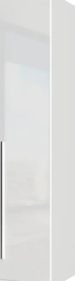 OTTO home Kleiderschrank »Piano, UV lackiert, hochglänzend in beige oder weiß, FSC-zertifiziert« Made in Europe,in vielen Breiten, Höhe 224cm, mit Soft-Close Funktion