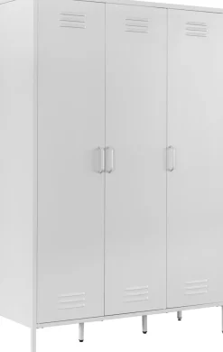OTTO home Kleiderschrank »Siena Schrank Spind Metallschrank mit 3 Türen« Ideal für jeden Wohnraum - Trendsetter,Zeitloser Schlafzimmerschrank Garderobe Multischrank