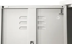 OTTO home Kleiderschrank »Siena Schrank Spind Metallschrank mit 3 Türen« Ideal für jeden Wohnraum - Trendsetter,Zeitloser Schlafzimmerschrank Garderobe Multischrank