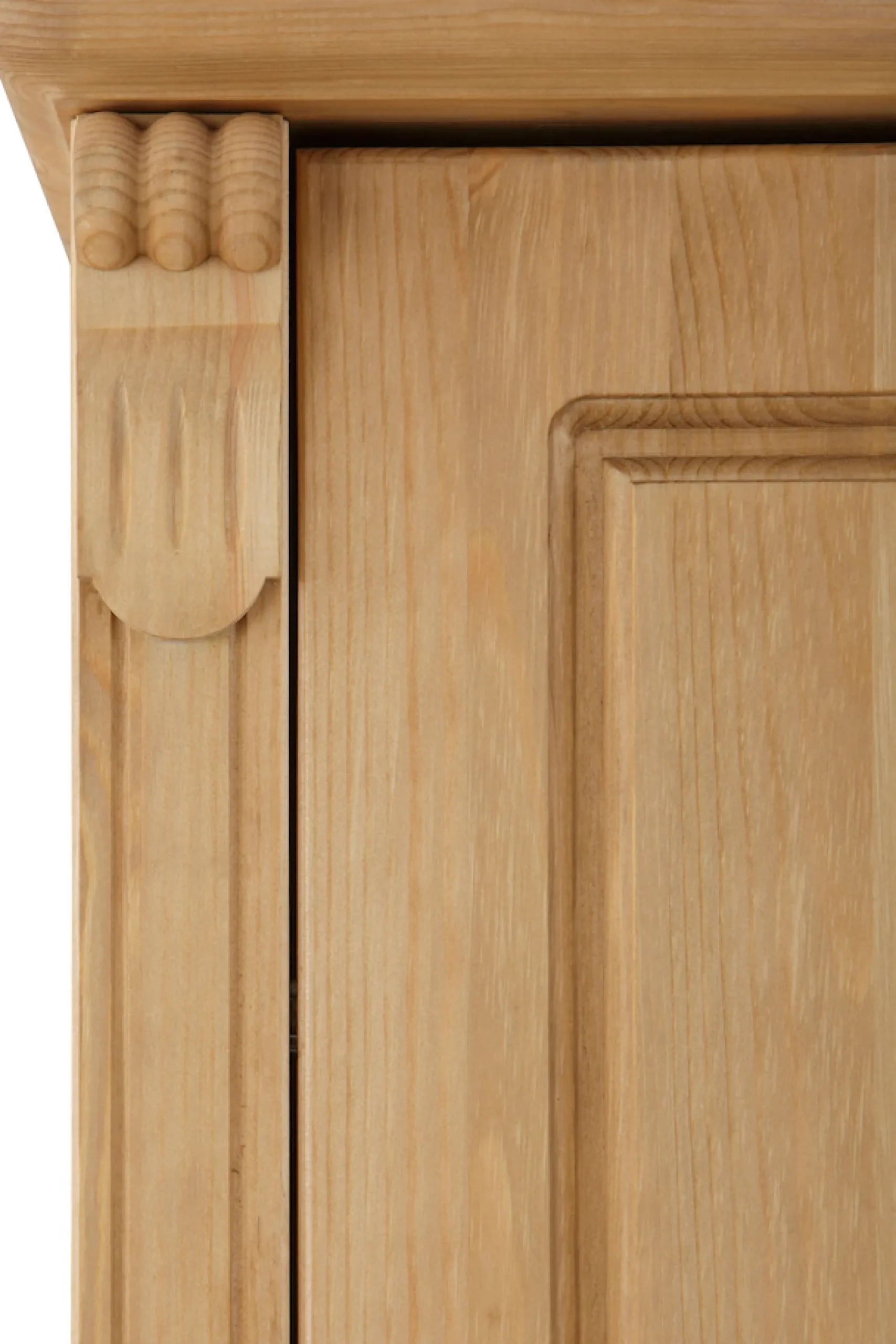OTTO home Kleiderschrank »Tessin, Dretürenschrank, 3-türig« B/H/T ca. 152/191/59 cm,Breite 152 cm, Kiefer massiv, mit Spiegel und 3 Schubladen