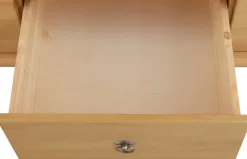 OTTO home Kleiderschrank »Tessin, Dretürenschrank, 3-türig« B/H/T ca. 152/191/59 cm,Breite 152 cm, Kiefer massiv, mit Spiegel und 3 Schubladen