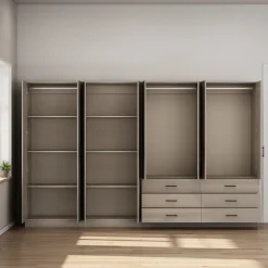 OTTO home Kleiderschrank »Trento Schlafzimmerschrank Garderobe Schrank in hochglanz mit 8 Türen« Schrank mit 8 Türen und 6 Schubladen, hochglänzende Fronten