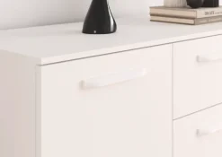 OTTO home Kombikommode »Kommode Sideboard Schubladenkommode Schlafzimmerkommode OTELI« Breite 120 cm inkl. SOFT-CLOSE-FUNKTION, mit moderner Dekor-Front,vier große Schubladen und 2 Türen, mit 4 Einlegeböden MADE IN GERMANY