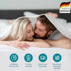 OTTO home Komfortschaummatratze »Tornby, 7 Zonen Matratze 90x200, 140x200 cm« 17 cm hoch 1 Stk. tlg. Matratzen H2/H3/H4, ergonomisch, atmungsaktiv