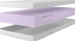OTTO home Komfortschaummatratze »Tornby, 90x200 cm, 140x200 cm & weitere Größen, atmungsaktiv« 21 cm hoch Raumgewicht: 39 kg/m³ 1 Stk. tlg. Wendematratze H2+3/H3+4/H4+5, ergonomisch, langlebige Qualität (RG 39)