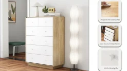 OTTO home Kommode »Blaire« kratzfeste Melaminoberfläche, ABS-Kanten und FSC-zertifiziertem Holz
