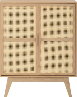 OTTO home Kommode »Bridget Highboard« Kommode, feste und verstellbare Einlegeböden, Breite 87cm, Höhe 110cm
