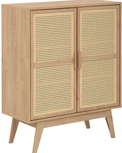 OTTO home Kommode »Bridget Highboard« Kommode, feste und verstellbare Einlegeböden, Breite 87cm, Höhe 110cm