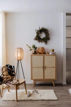 OTTO home Kommode »Bridget Highboard« Kommode, feste und verstellbare Einlegeböden, Breite 87cm, Höhe 110cm