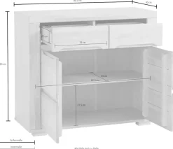 OTTO home Kommode »Denis« Breite 98,5 cm