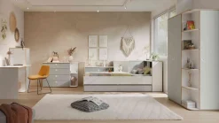 OTTO home Kommode »ELLEETE Schrank mit 4 Schubladen und 2 offene Fächer, Breite 116 cm« Sideboard mit viel Stauraum, Maße B/T/H: 116/42/82,7 cm