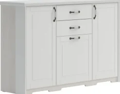 OTTO home Kommode »Evergreen« hochwertig UV lackiert, mit Soft-Close-Funktion,102 x 158,7 x 48,7cm