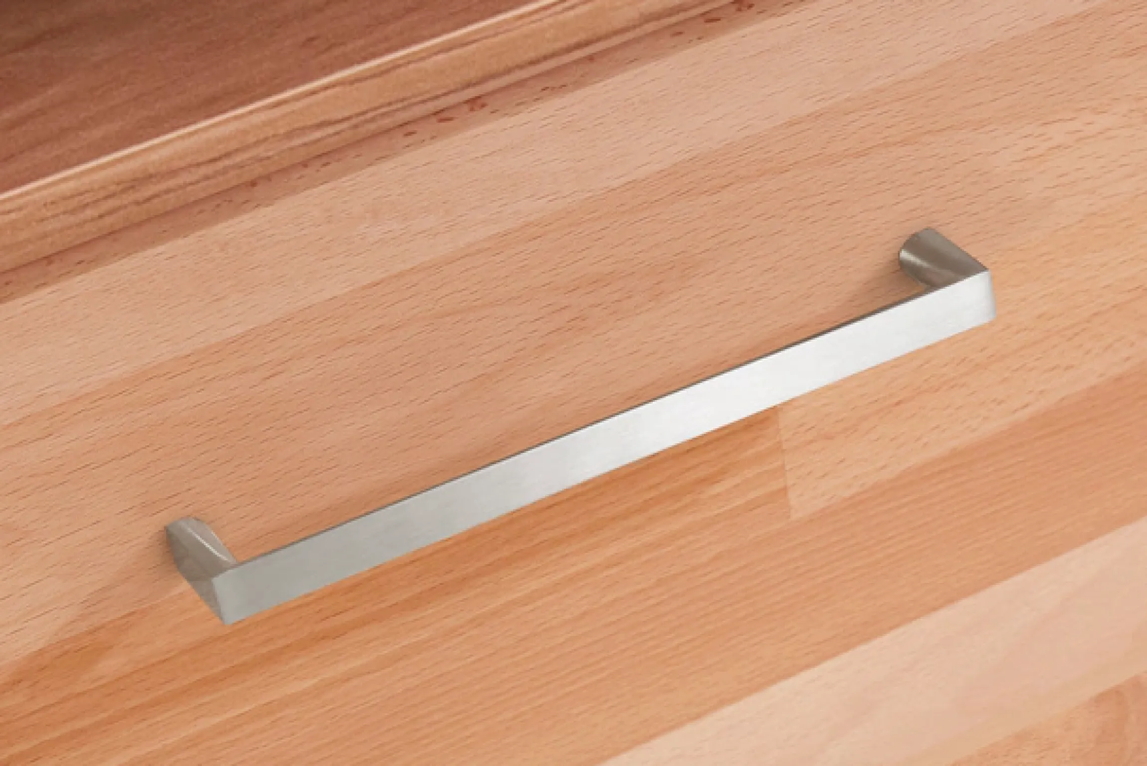 OTTO home Kommode »Falco,89cm breit,35 cm tief, Fronten Massivholz« Kernbuche massiv, Holzwerkstoff, Metall Griffe,6Fächer
