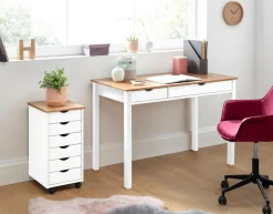 OTTO home Kommode »Gava« massives Kiefernholz, mit vielen Stauraummöglichkeiten, Breite 34 cm