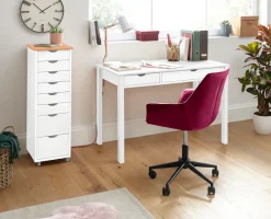 OTTO home Kommode »Gava« massives Kiefernholz, mit vielen Stauraummöglichkeiten, Breite 34 cm