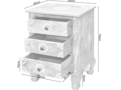 OTTO home Kommode »Gullaba« Hand bemalt