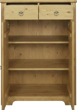 OTTO home Kommode »Hugo« B/T/H: 74/38/100 cm,aus massiver Kiefer, Breite 74 cm,2 Schubladen, FSC® zertifiziert