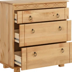 OTTO home Kommode »Indra Sideboard« B/T/H: 74/35/75 cm,75 cm breit, aus massiver Kiefer, FSC®-zertifiziert