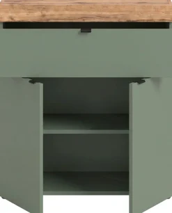 OTTO home Kommode »MAMBO II, Breite 77cm, 2 Türen, 1 Einlegeboden, 1 Schubkasten« 1 Stk. tlg. Kommode, Anrichte, Wohnzimmer, Schlafzimmer