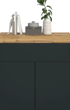 OTTO home Kommode »MAMBO, TOPSELLER!, Breite 77cm, 2 Türen, 1 Einlegeboden, 1 Schubkasten« 1 Stk. tlg. Kommode, Anrichte, Wohnzimmer, Schlafzimmer