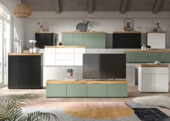 OTTO home Kommode »MAMBO, TOPSELLER!, Breite 77 cm, 1 Tür, 1 Einlegeboden, 3 Schubkästen« 1 Stk. tlg. Kommode, Anrichte, Wohnzimmer, Schlafzimmer