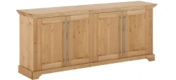 OTTO home Kommode »Melissa« aus massiver Kiefer, FSC® zertifiziert, 4-türig, Breite 171 cm