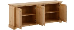 OTTO home Kommode »Melissa« aus massiver Kiefer, FSC® zertifiziert, 4-türig, Breite 171 cm