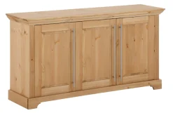 OTTO home Kommode »Melissa« aus massiver Kiefer, FSC® zertifiziert, 3-türig, Breite 132 cm
