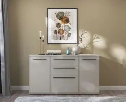 OTTO home Kommode »Opera Kombikommode, Sideboard, Schubladenkommode« UV lackiert, Soft Close Funktion, Höhenverstellbare Füße